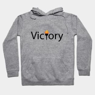 Victory being victorious artsy Hoodie